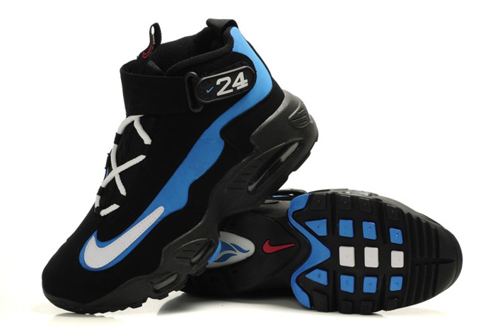 Nike Ken Griffen Max Chaussures Hommes 2014 Sale Noir Bleu (1)
